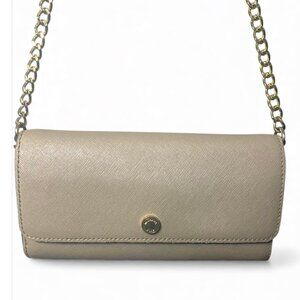 MICHAEL KORS - Jet Set Crossbody Bag Wallet, Medium - Brown/Gold